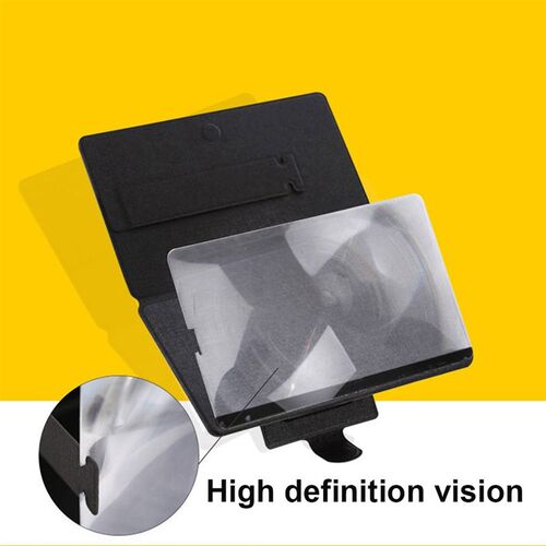 3D Phone Screen Amplifier Universal Amplifying Desktop Leath