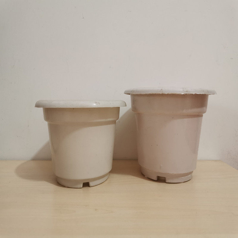 圆形白色绿色塑料k花盆花纹育苗盆托盘多肉六角优质加厚厂家直销