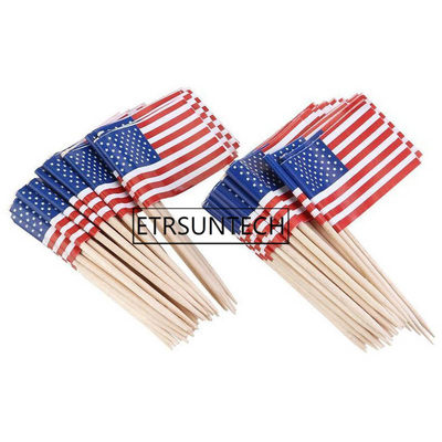 100sets eWorkF Flag Toothpicl Country dlags Dinner Cake