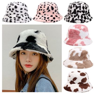 新品2022 Sweet Pink Cow Soft Panama Hat Women Outdoor Sunscr