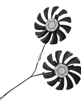 New 1 Pair Graphics Card Fan 85Mm Ha9010H12F-Z 4Pin Cooler F