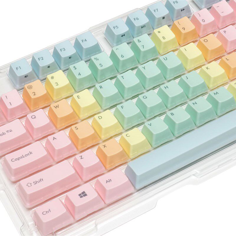 原厂原配|fiilco马卡龙多彩键帽套装 儿童版 机械键盘用