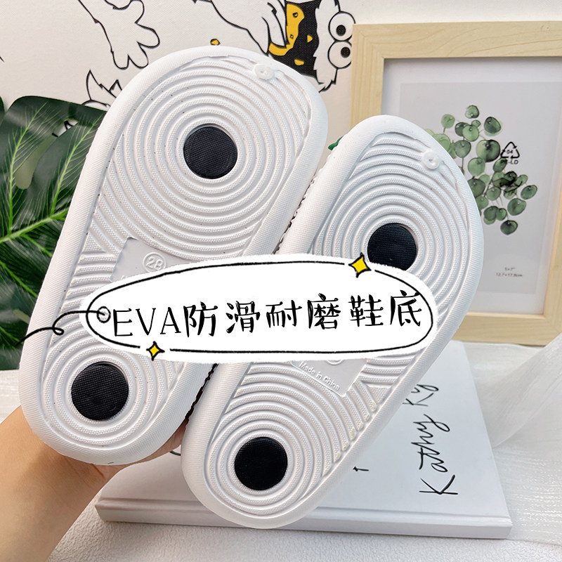 男童洞洞鞋恐龙婴儿小孩大童夏天拖鞋防滑防臭爆款好看凉拖鞋小众