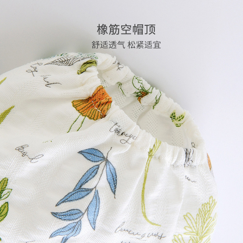 速发初生婴儿帽子0一6月新生儿胎帽薄款圆帽夏季小月龄男女宝