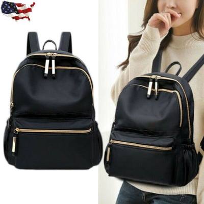 shionlWomen Black Smal  Backpack School UTravel Ba