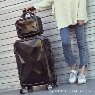 行李女2024新款高颜值旅行箱男20寸登机箱26超轻大容量拉杆箱静音