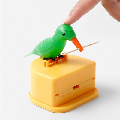 Cute Hummingbird Toothpick Dispenser Automatic Toothpick Org