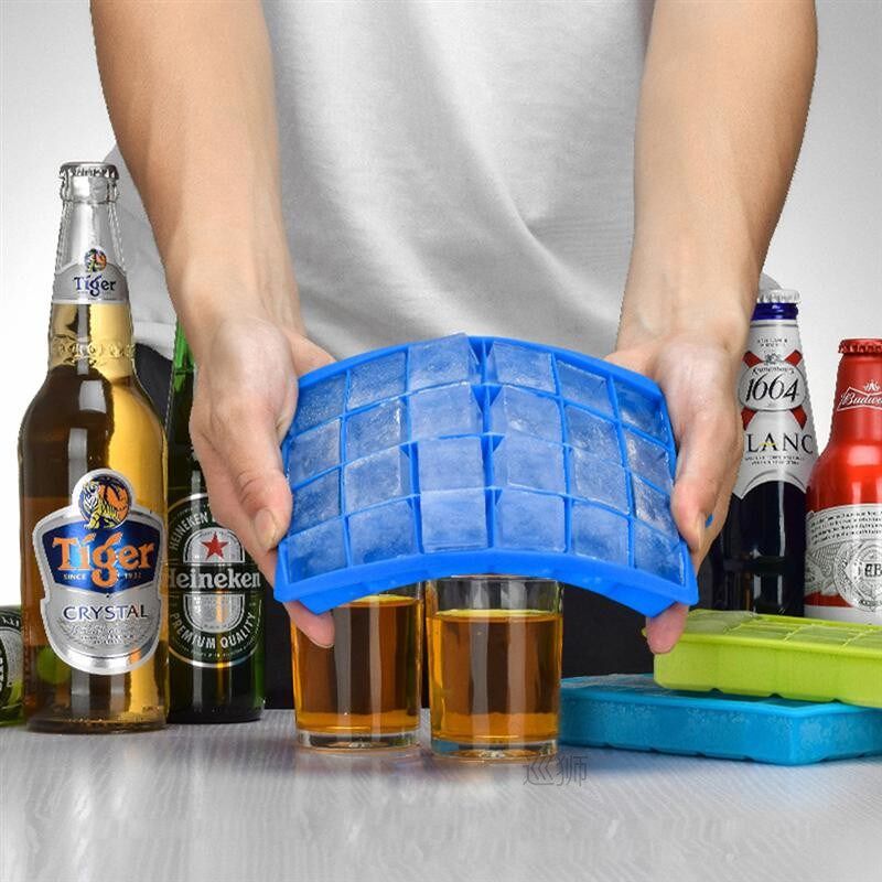 1PC Silicone Ice Cube Maker Form For Ice Candy Cake Pudding