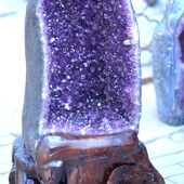 紫晶洞 天然紫水晶洞摆件 招财转运消磁聚宝盆78.65