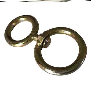 不锈钢牛鼻子牵引扣牛鼻环牛鼻圈拴牛环牛鼻P钳牛鼻扣免打孔大号