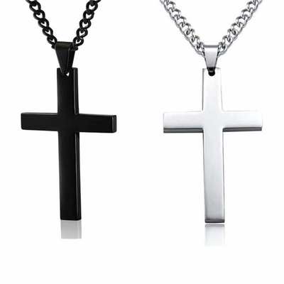 推荐2020 cross border popular Christian simple jewelry men a