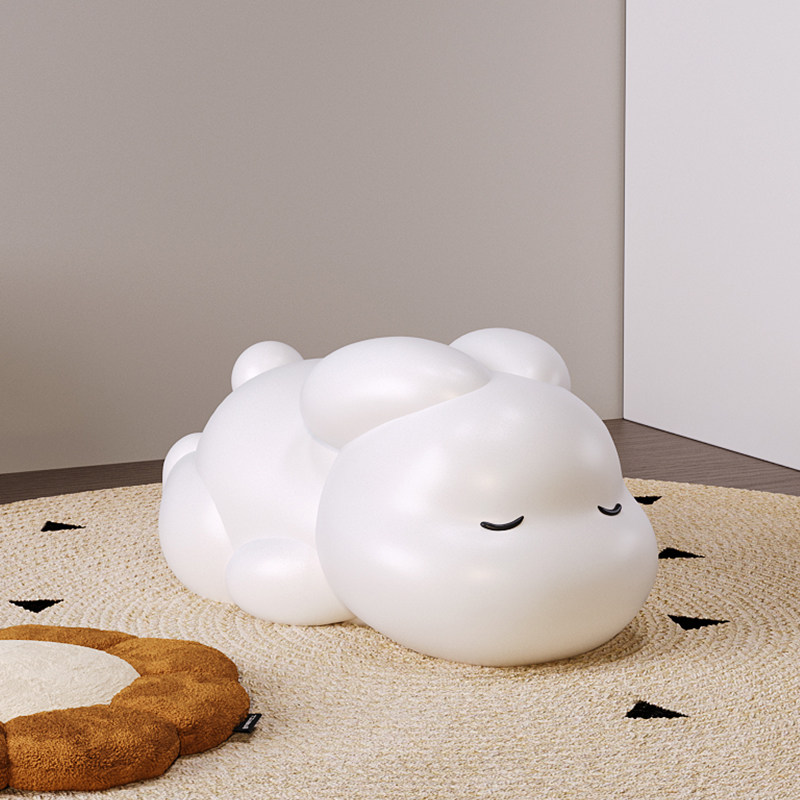 卡通可爱换鞋凳创意个性奶油风凳子入户门门口家用穿鞋凳儿童矮凳,家居饰品,落地摆件,淘宝优惠券,粉丝福利购,淘宝优惠卷