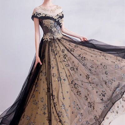 速发Robe De Soiree 2021 New Gryffon Formal Evening Gown O-ne