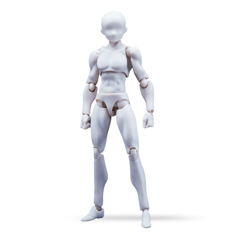 pofi无限人偶人体模型 t关节可动 绘画人物素体数位板手办辅助美