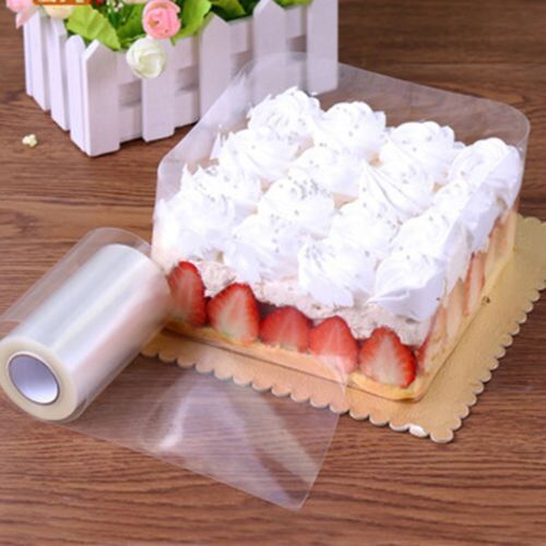 1 Roll Cake Film Transparent Cake Collar Kitchen Acetate Cak