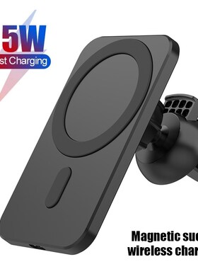 15W Magsafe Car Wireless Charger Airvent Mount Magnet Adsor