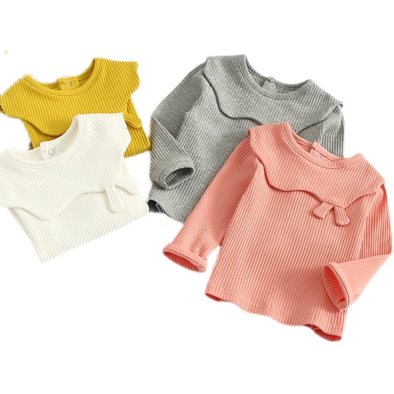 女宝宝T恤长袖秋装韩版洋气外穿婴儿上衣纯棉1-3岁弹力女童打底衫,童装/婴儿装/亲子装,T恤,淘宝优惠券,粉丝福利购,淘宝优惠卷