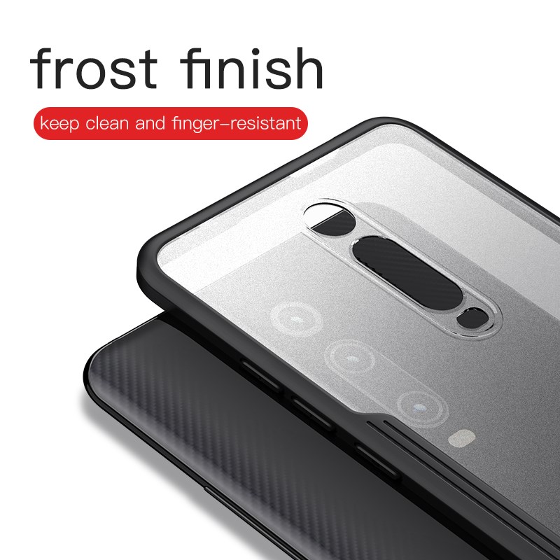 Msvii  Xiaomi Redmi Mi 9T K20 Pro Case Frosted Silicone Ring