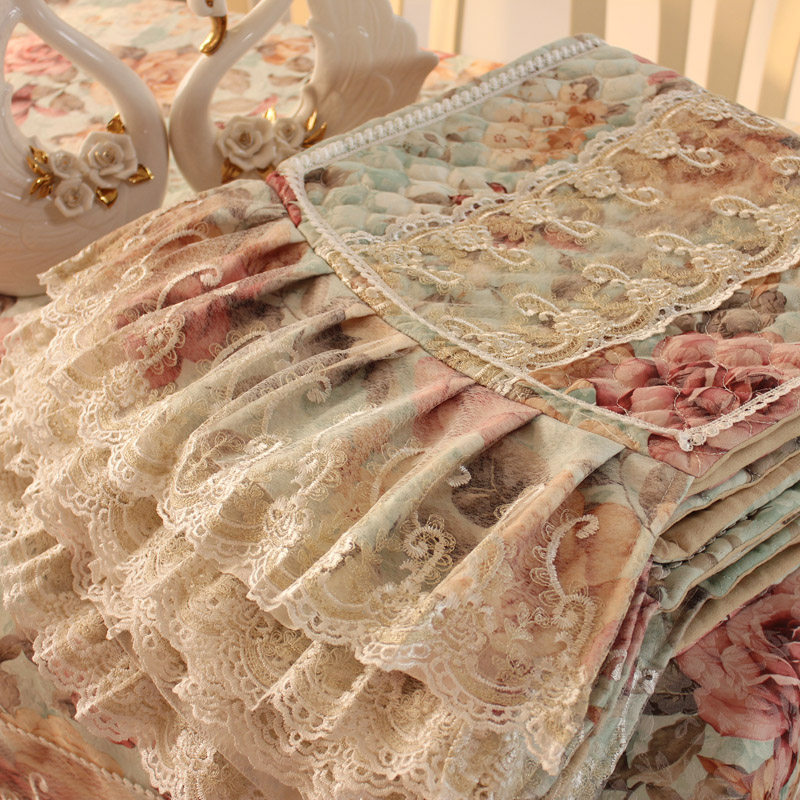 田园茶几桌布布艺长方欧式椅子套罩餐桌布椅垫套装台布餐椅套家用,居家布艺,桌布,淘宝优惠券,粉丝福利购,淘宝优惠卷