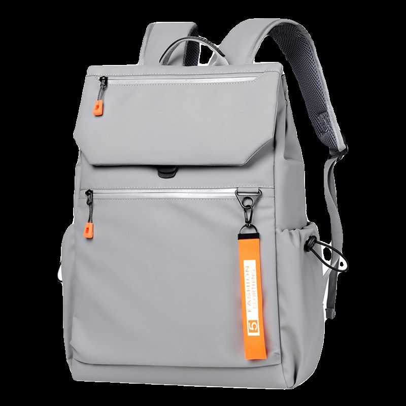 新款双肩包男士旅行背包定制logo商务休闲时尚笔记本电脑书包定做