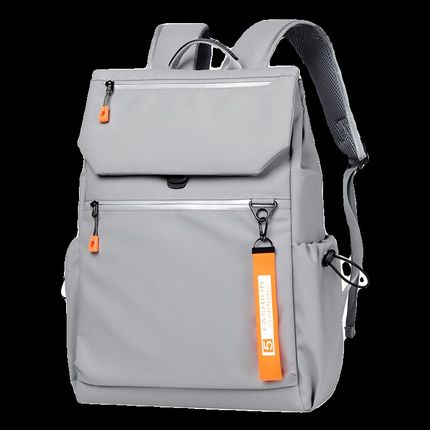 新款双肩包男士旅行背包定制logo商务休闲时尚笔记本电脑书包定做