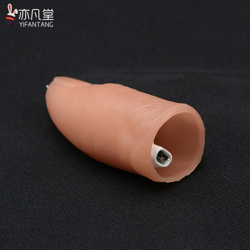 小众高货疯狂燃烧器 电火花点火器 充电版拇指套 魔术道具 空手出