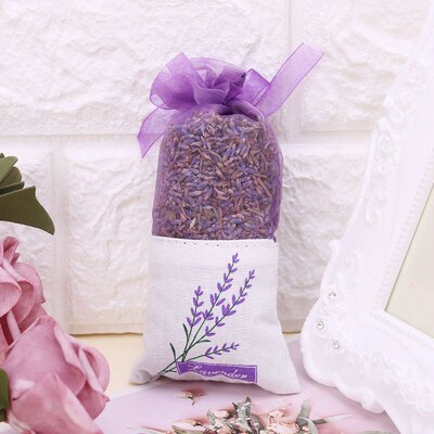 1 Bag Real Lavender Organic Dried Flowers Sachets Buds Bloom