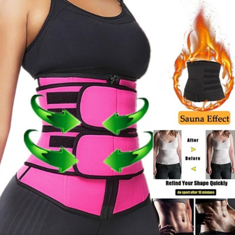 网红Shaperwear Waist Trainer Neoprene Sauna Belt for Women W