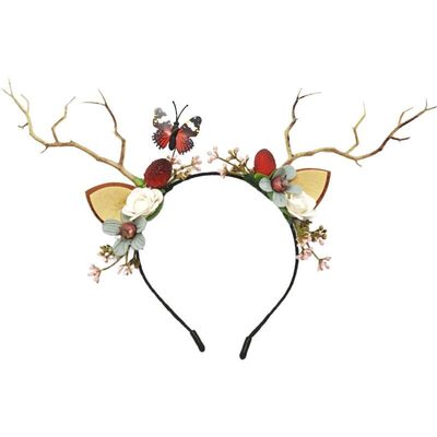 推荐Antler Headband New headwear Mori antler headband fashio