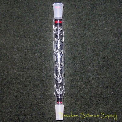 200mm,24/40,Vigreux Distilling Column,Boro Glass Ground Join