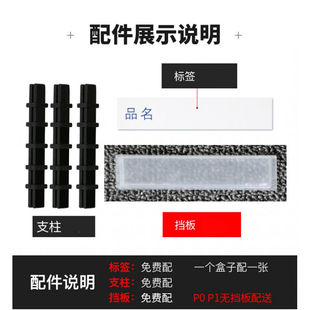 小货 塑料零件盒物料盒工具收纳盒分类螺丝五金配件箱斜V口组合式