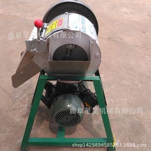 不锈钢蔬菜切片机切条机 一机多用高效率离芯滚筒切薯片机