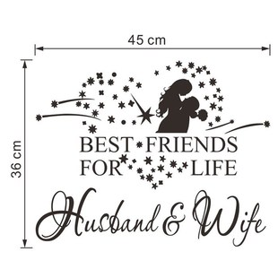 And English and romantic warm proverbs Husband Vinyl Wife
