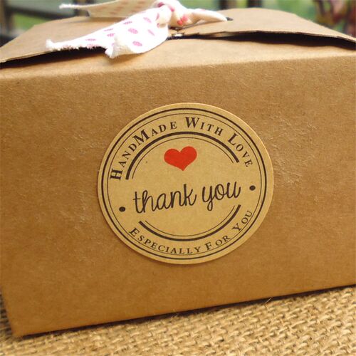 工厂销LBSISI gLife 108pcs Thank You Hand Made With Love Stic