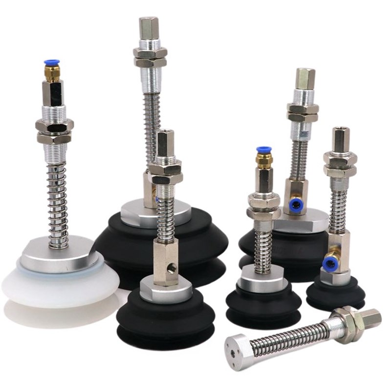 真空吸盘 工业机械手SMC气动双层风琴吸盘 HB125 100 80 63 50 40