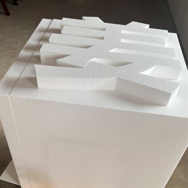 现货泡沫块立方体正方形泡沫高密度雕刻模型建筑O材料 EPS白色实