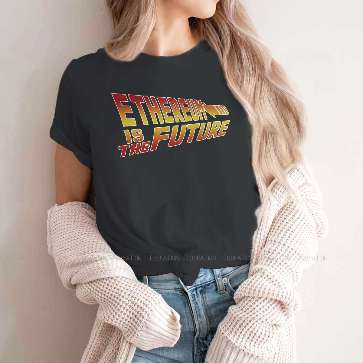 推荐Future Women's T Shirt Ethereum Cryptocurrency Miners La