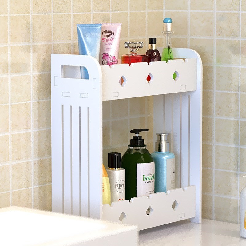 速发Wash the bathroom rack shelf floor bathroom storage shel