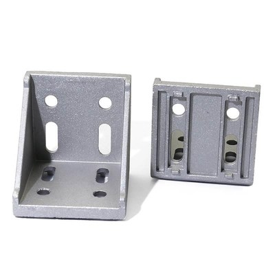 HLXD86060 88o080工业铝型材连接角件 强力压铸角座 双槽强力角码