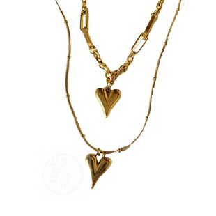 Pendant and 新品 Heart Summer Love Necklace Spring buckl