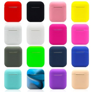 Apple AirPod Case Cover Box / Soft Silicone Bluetooth Earph