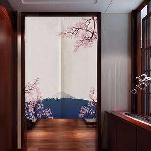 Door Curtain kitchen Japanese Noren kiyo Linen Bedroom Cur