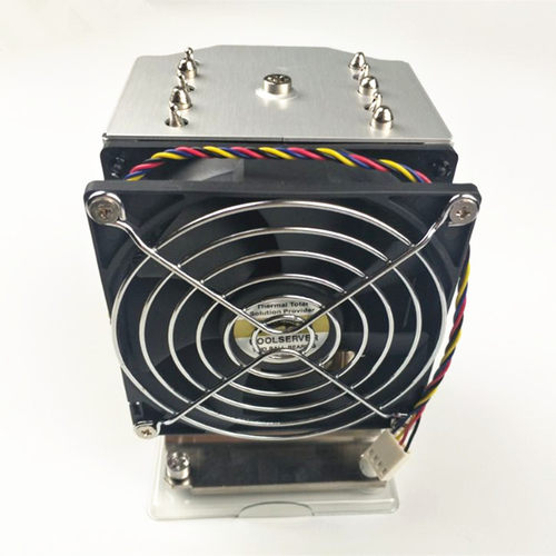 3647针长方形3U4U服务器cpu散热器 X11dpi-n主板 电脑 工作站风扇