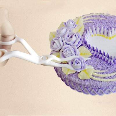 推荐2020 HOT Plastic Scissor Fondant Decor Flower Lifter Cak