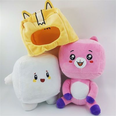 极速New Lankybox Boxy/Foxy/Rocky Cartoon Robot Soft Toy Ball