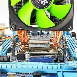 桌上型电脑6热管x79CPU散热器电脑超静音风扇2011针x99主板伺服器