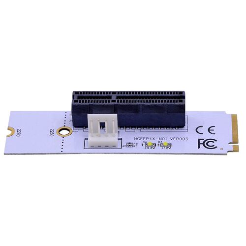 CHIPAL NGFF M.2 to PCI-E 4X Riser Card M2 Key M to PCIe X4 A