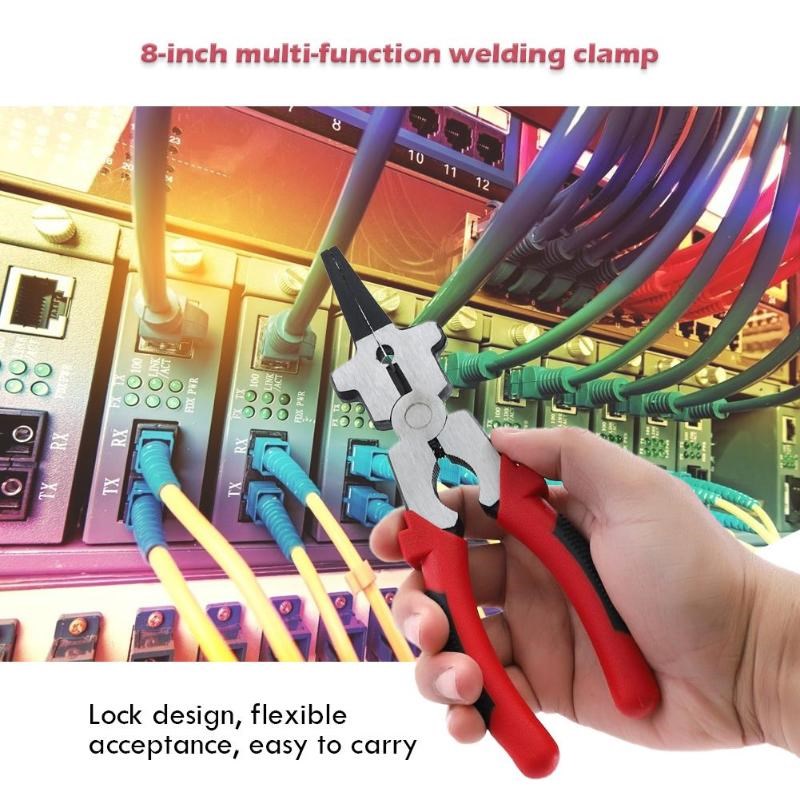 Multi-purpose Carbon Steel Pliers Welding Tool Labor-saving