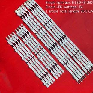 16pcs strip for set Kit LED backlight 网红 Samsung New