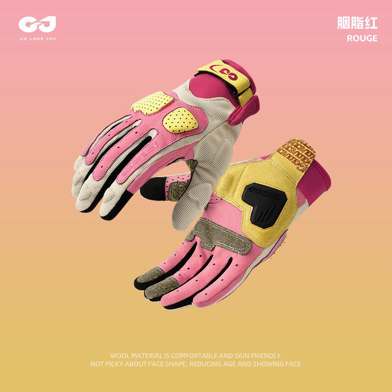 冬天摩托车骑行专用手套防风防寒电动车保暖五指户外滑雪加绒加厚